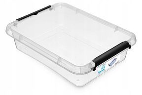 Pudło pojemnik organizer plastikowy pokrywa 6l