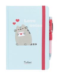 Pusheen Purrfect Love - notes A5, 96 kartek w linię, długopis
