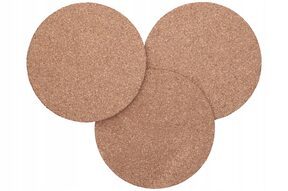 Podkładki korkowe pod garnek okrągłe na stół 3 szt