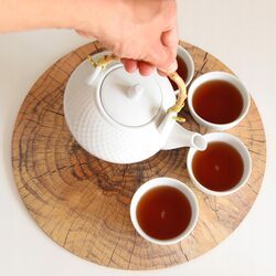 Podkładka mata kuchenna na stół korkowa pod talerz