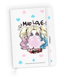 Harley Quinn Mad Love - notes A5, 96 kartek w kratkę