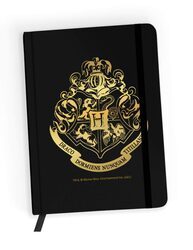 Harry Potter Złoty herb Hogwartu - notes A5, 96 kartek w kratkę