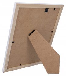 RAMKA NA ZDJĘCIA 18x24 cm B5 ramki biała drewniana