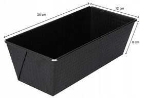 Blacha do pieczenia keksówka forma pasztet 25x12x8