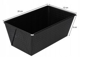 Blacha do pieczenia keksówka forma foremka 20x12x8