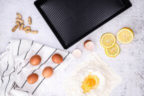 Blacha do pieczenia prostokątna do ciasta 36x25x6