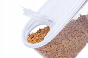 Pojemnik na produkty sypkie mąka makaron płatki 1l