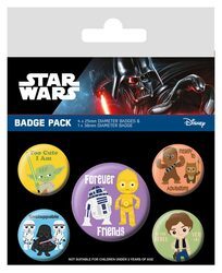 Stars Wars Chibi - przypinki
