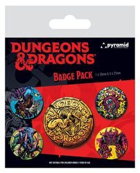 Dungeons and Dragons Beastly - przypinki