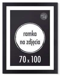 RAMKA NA ZDJĘCIA 70x100 cm B1 foto ramki czarna