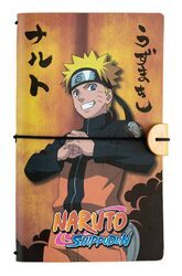 Naruto - notes skórzany, 80 kartek, w linię i kropki