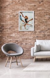 RAMKA NA ZDJĘCIA 18x24 cm B5 ramki biała drewniana