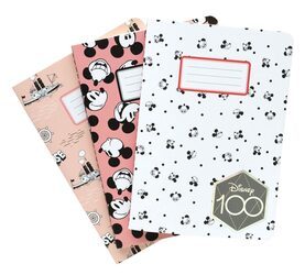 Mickey Mouse - 3 zeszyty A6, 32 kartki w kropki