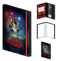 Stranger Things S1 VHS - notes A5, 80 kartek w linię