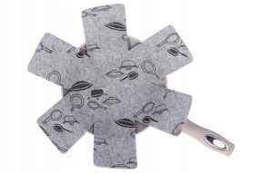 Przekładki do patelni garnków naczyń zestaw 3 szt.