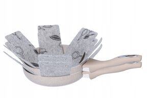 Przekładki do patelni garnków naczyń zestaw 3 szt.