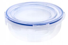 Zestaw pojemników na żywność okrągłe pojemniki x3