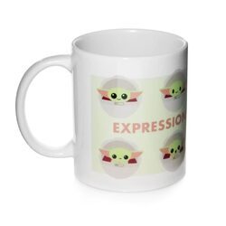 Star Wars The Mandalorian Yoda Expressions - kubek