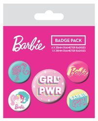 Barbie Grl Pwr - przypinki