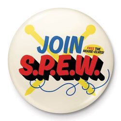 Harry Potter Clubhouse Join The Spew - przypinka, przypinki