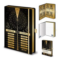 Harry Potter Spells And Charms - notes A5, 120 kartek w linię