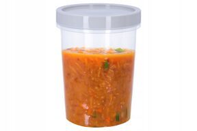 Pojemnik na zupę szczelny 1l plastikowy zakręcany