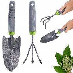 Zestaw narzędzi ogrodowych łopatka pazurki komplet