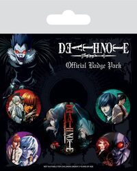 Death Note Connections Of Fate - przypinki na plecak, do ubrań
