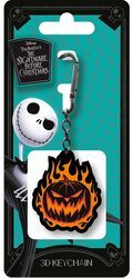 The Nightmare Before Christmas Flaming Pumpkin - brelok do kluczy