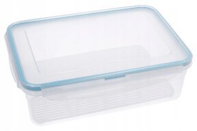 Pojemnik na żywność plastikowy z ociekaczem 2,6 l
