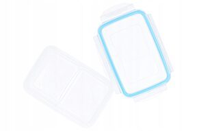 Pojemnik na żywność dzielony plastikowy 0,4 l