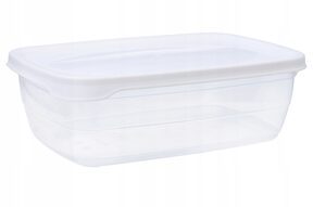 Pojemniki na żywność pudełka plastikowe 3x1,2 L