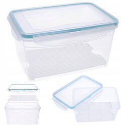 Pojemnik plastikowy z ociekaczem na żywność 2,4 l