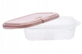 Pojemnik plastikowy do mikrofali na żywność 0,4 l