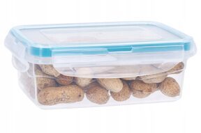 Pojemnik na żywność hermetyczny plastikowy 0,4 l