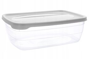 Zestaw pojemników 2L na żywność plastikowe pudełka