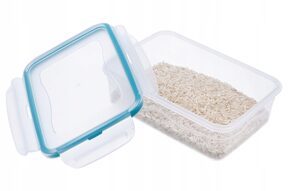 Pojemnik plastikowy hermetyczny na żywność 0,8 l