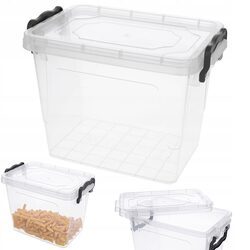 Organizer pojemnik plastikowy 2,7l pudło z pokrywą
