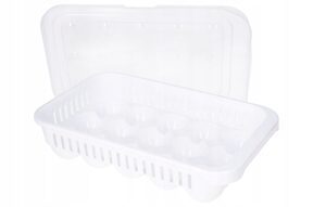 Pojemnik na jajka do lodówki plastikowy 15 szt.