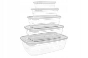 Zestaw pojemników do przechowywania żywności 5 szt