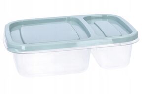 Pojemnik na żywność dzielony śniadaniowy 0,75 l