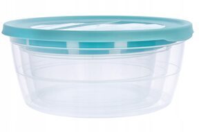 Pojemniki plastikowe na sałatkę żywność 3 szt.