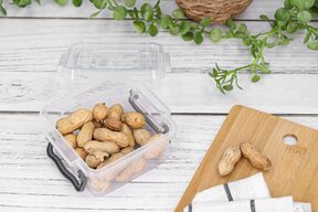 Organizer pojemnik plastikowy pudło kwadrat 0,35l