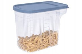 Pojemnik na produkty sypkie plastikowy 2,5 L szary