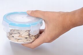 Pojemnik na żywność z uszczelką okrągły 250 ml