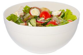 Miska plastikowa kuchenna duża z pokrywa 4 l