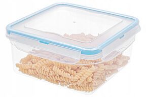 Pojemnik na żywność kwadratowy plastikowy 1,3 l