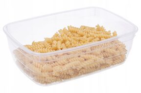 Pojemniki plastikowe pudełka na żywność 3 x 1,2 L