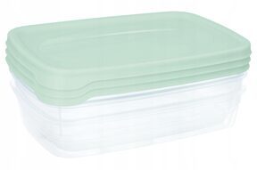 Zestaw pojemników na żywność pudełka 3 x 1,2 l