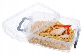 Pojemnik na żywność organizer plastikowy 1,2 l